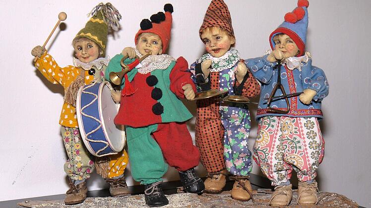 Die "Fastnachtsmusikanten" von Gabriele Lipp (1989). Foto: Berthold Köhler