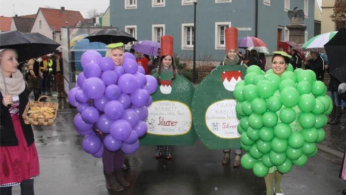 Nicht zu übersehen: Das Weinfest feierte Jubiläum.