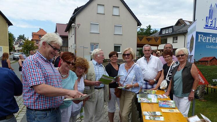 Beim Marktleugaster Straßenfest war viel geboten. Foto: Klaus-Peter Wulf