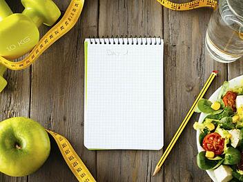 Ernährung, Sport und ein realistisches Ziel sind wichtige Elemente des persönlichen Fitnessplans. Foto: Thinkstock