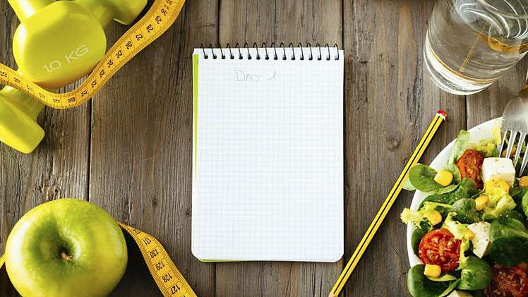 Ernährung, Sport und ein realistisches Ziel sind wichtige Elemente des persönlichen Fitnessplans. Foto: Thinkstock