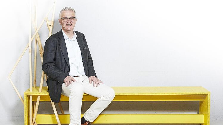 Geschäftsführer Stefan Mehl im Showroom zum Archiv der Zukunft in Lichtenfels, Reitschgasse 1 Foto: R+G Beteiligungs-GmbH