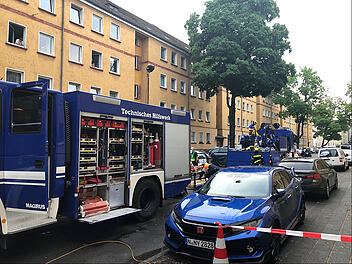 Nach starken Unwetter: Haus in N&uuml;rnberg sackt weiter ab