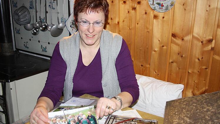 Angelika Somaruga leitet seit zwölf Jahren den Bad Brückenauer Gartenbauverein. Foto: Archiv