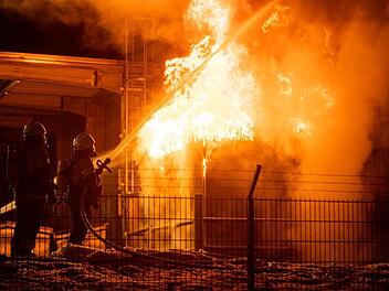 Kampf gegen die Flammen