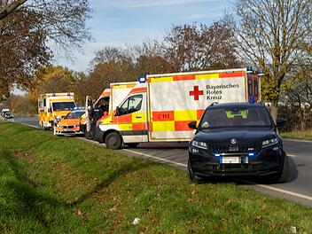 Serien-Unfall: Sechs Verletzt auf B85 bei Bayreuth