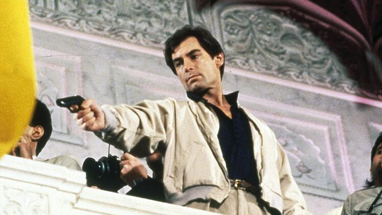 Welchen Platz belegt Timothy Dalton im Ranking der besten James-Bond-Darsteller? Manch einer meint, er war bisher der beste. Szenenbild: Dalton in "Der Hauch des Todes".