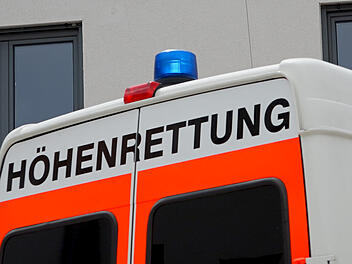 Einsatz für Höhenretter der Würzburger Feuerwehr