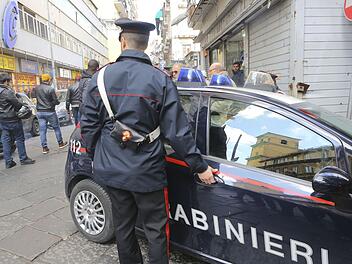 Carabinieri in Neapel
