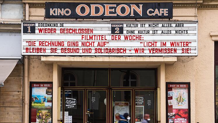 Coronavirus - Geschlossenes Kino in Bamberg
