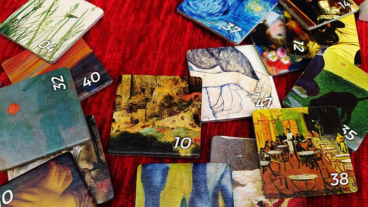 Spiele-Test Art Gallery - Gelungenes Familienspiel mit 48 weltberühmten Gemälden