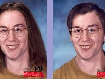 Mit diesen Bildern wurde jahrzehntelang nach dem 1986 verschwundenen Kanadier Edgar Latulip gesucht. Er selbst war es nun, der seinen eigenen Vermisstenfall löste.  Foto: North American Missing Persons Network, dpa