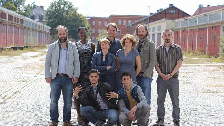 Das Franken-Tatort-Team in Bamberg. Foto: RiegerPress