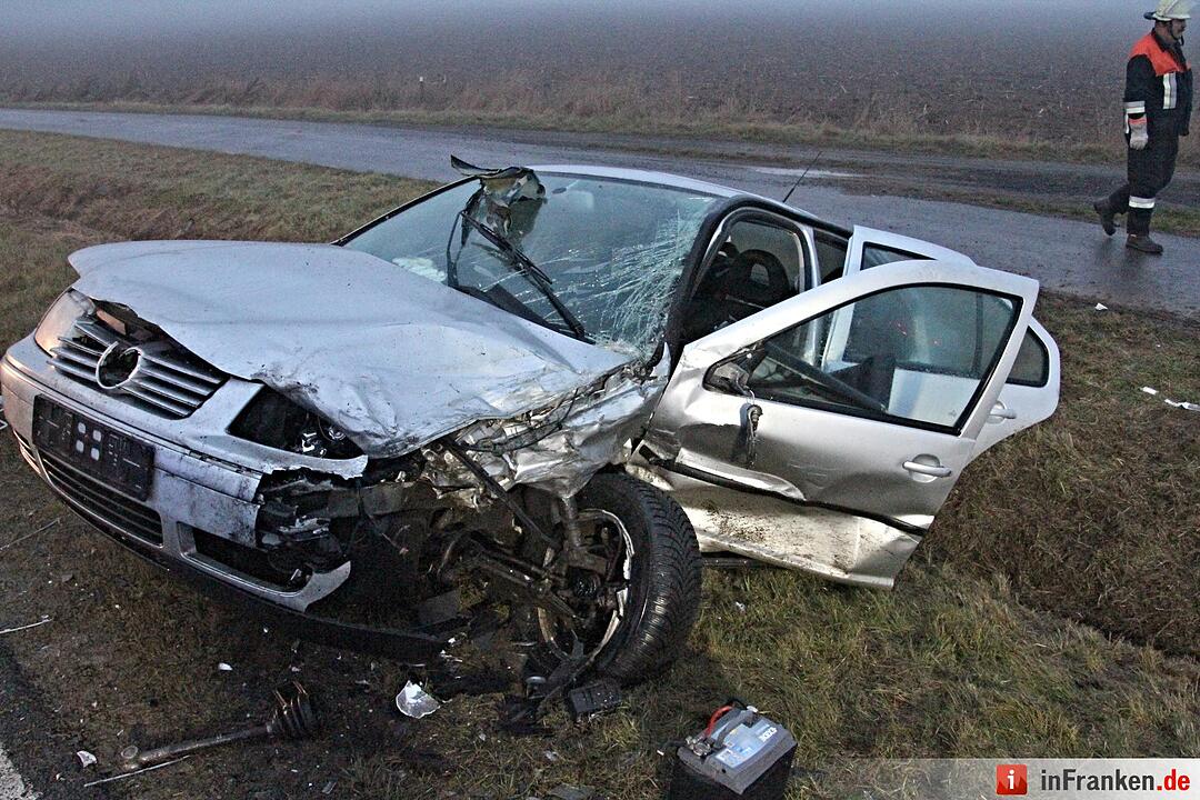 Mehrere Verletzte nach Unfall bei Ermershausen