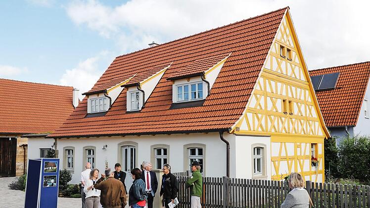 Eines der ältesten nun sanierten Häuser OberhaidsFoto: Matthias Hoch
