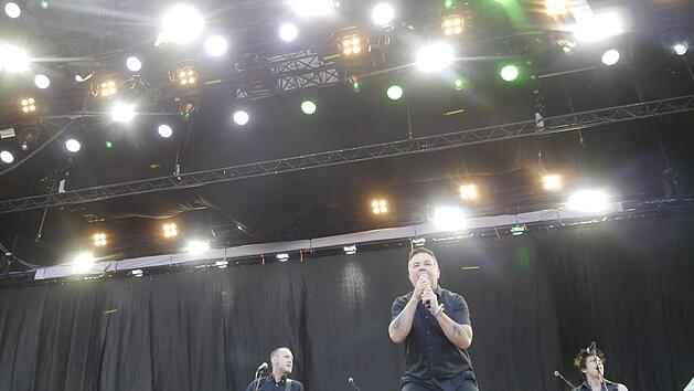 Ohne viel Tamtam: Dropkick Murphys legten einen Auftritt hin, der das Publikum begeisterte. Foto: Robert Wagner