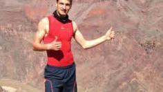 Konstantin Wedel findet den Grand Canyon überwältigend.