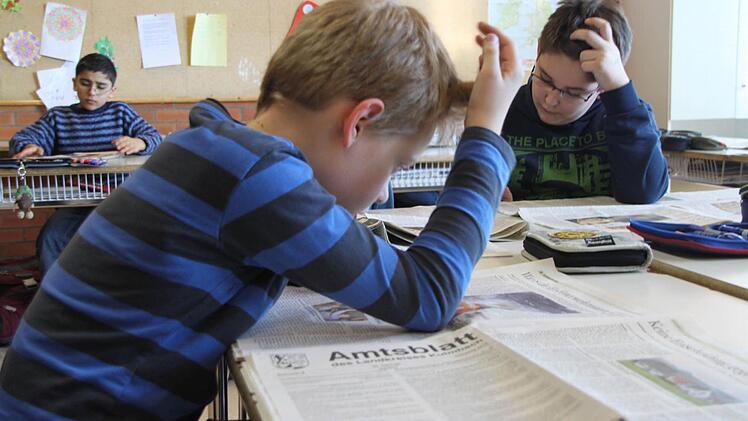 "Klartext!" in der Mittelschule Marktleugast Foto: Dagmar Besand