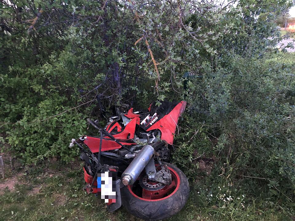 Kreis Bamberg: Motorradfahrer bei Unfall schwer verletzt