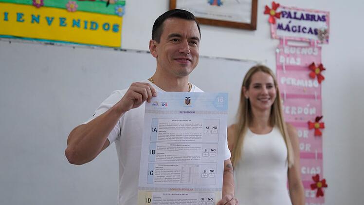 Ecuadors Präsident Noboa