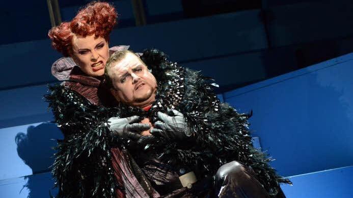 Ruth-Maria Nicolay (Ortrud) und Jürgen Goltz (Telramund)