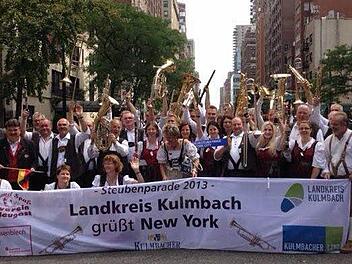 Von New Yoir begeistert ist die Delegation aus dem Landkreis Kulmbach. Foto: privat