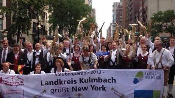 Von New Yoir begeistert ist die Delegation aus dem Landkreis Kulmbach. Foto: privat
