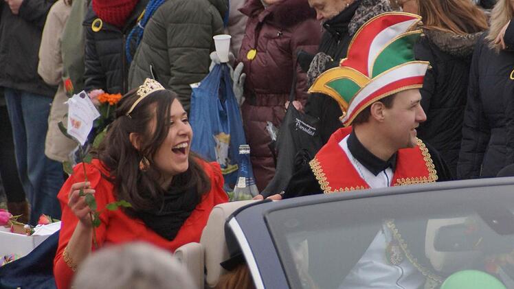 Prinzenpaar Karina I. und Matthias I. Foto: Johannes Michel