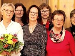 Uta Möller, Karin Frank, Anita Stingl, Helga Mönius, Sabine Eigenfeld, Rita Gambel, Hildegard Hammer, Beate Stenglein  Foto: Johanna Blum