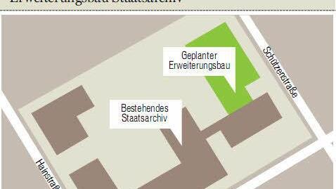 Auf der Skizze ist zu sehen, wo sich der Neubau befinden wird. Fotos: Ronald Rinklef
