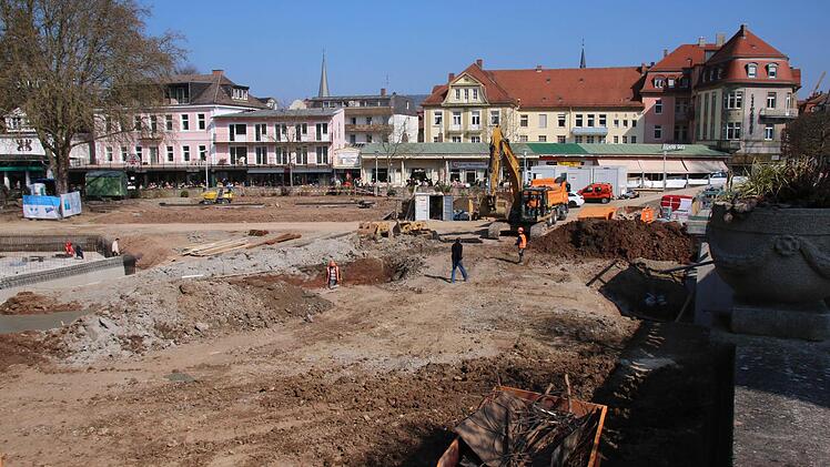 Eindrücke von der Baustelle Rosengarten. Foto: Ralf Ruppert