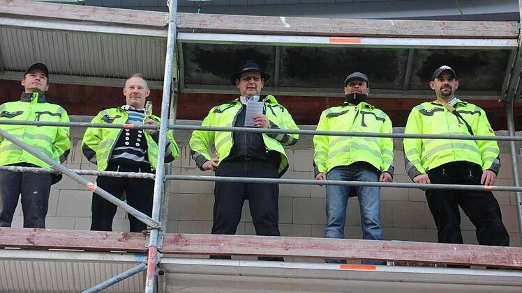 Der Richtspruch wird gehalten