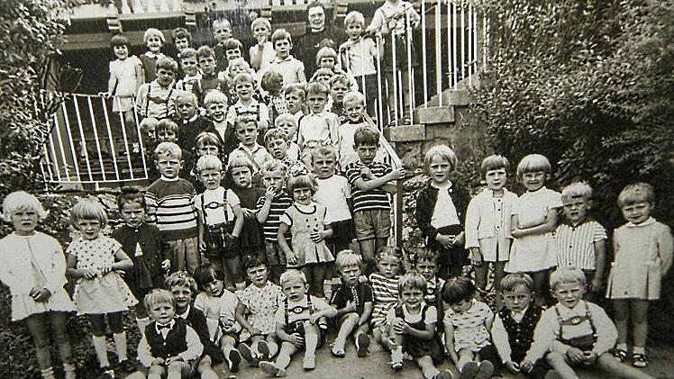 Aufnahme aus den 1960er Jahren mit Schwester Margarita.