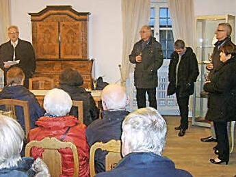 Im Adelsdorfer Schloss traf sich der S&auml;ngerkeis Erlangen-Forchheim zum Neujahrsempfang.  Foto: Michael Kn&ouml;rlein
