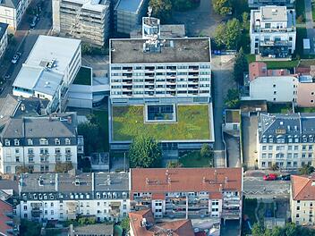 Durch den neuen Bebauungsplan wird das Gebiet rund ums Heroldhaus  ein allgemeines Wohngebiet. Hotelnutzung ist hier ausgeschlossen, nicht aber die Errichtung einer Moschee.  Foto: Ronald Rinklef