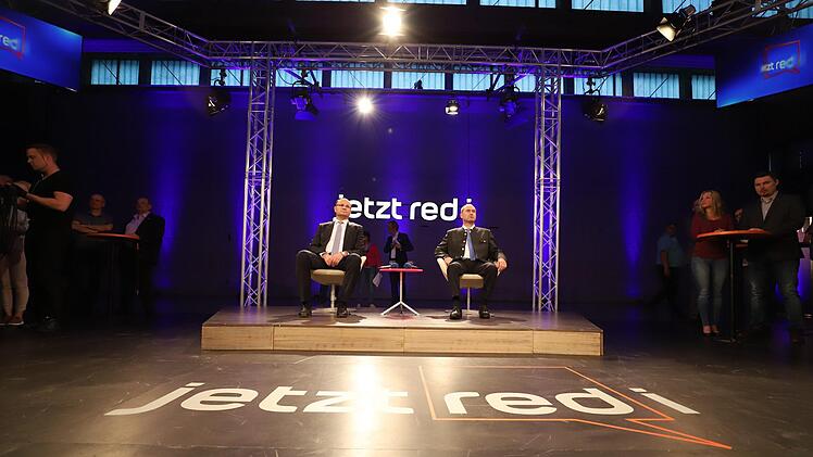 Die Fernsehsendung "Jetzt red i" war zu Gast in Kronach. Foto: Marian Hamacher