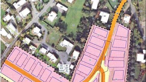 Das geplante Baugebiet in Niederfellendorf Grafik: Marktgemeinde Wiesenttal