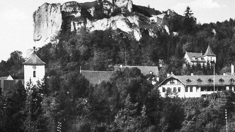 Das Streitberger Sanatorium, wie es Wilhelm Heinz in den 1930ern filmte.