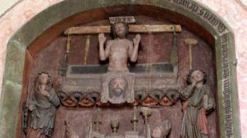 Die so genannten Gregoriusmesse in der Schunterkapelle wurde um 1430 geschaffen.  Foto: Markus Hauck/pow