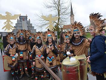 Eindrücke vom Steinacher Faschingszug. Foto: Peter Rauch