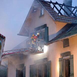 Brand in geplanter Asylunterkunft in Baden-Württemberg