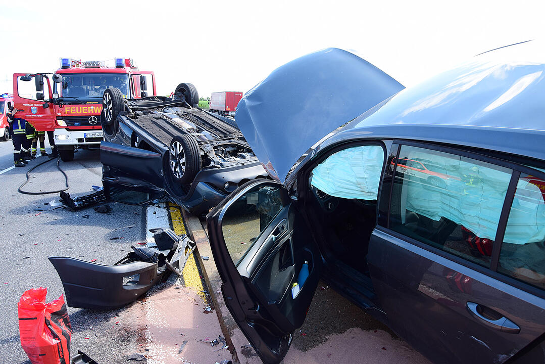 Unfall auf der A7