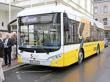 Umweltfreundlich und ohne laute Motorengeräusche - der in Bamberg getestete Elektrobus "TCV Sileo" Fotos: Barbara Herbst