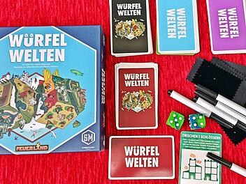 Spiele-Rezension "Würfelwelten"