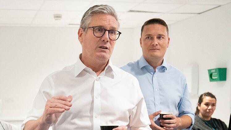 Keir Starmer und Wes Streeting