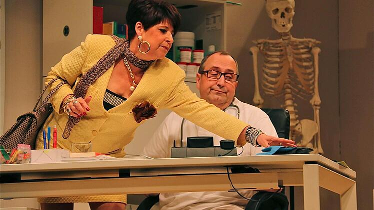 Szene aus "Wenn der Landarzt schläft""  Foto: Gerd Schaar