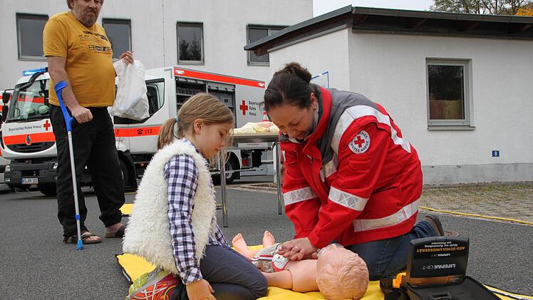 Eindrücke vom Tag der offenen Tür in der Prümmer-Klinik. Die Aktion ist teil der Bad Brückenauer Gesundheitsstadt. Foto: Ulrike Müller