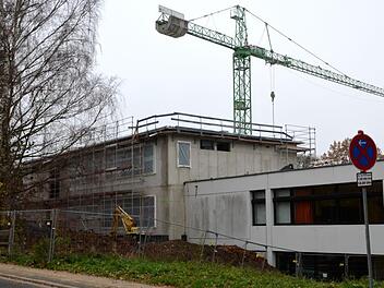 Bis zum Jahr 2022 soll die Erweiterung der Realschule Scheßlitz abgeschlossen sein. Fotos: Andrea Spörlein