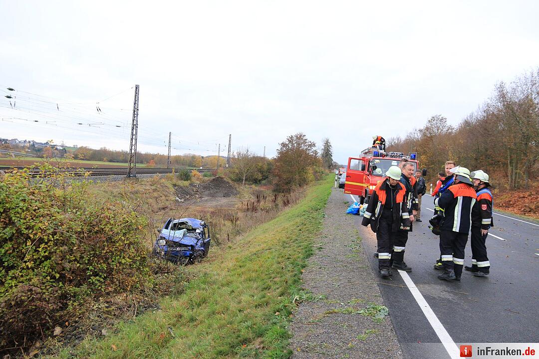 Schwerer Unfall bei Gädheim
