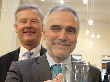Kissinger Fachleute zur Kurortmedizin: Wolfram Franke (links) und Ralph Brath.Foto: Benedikt Borst